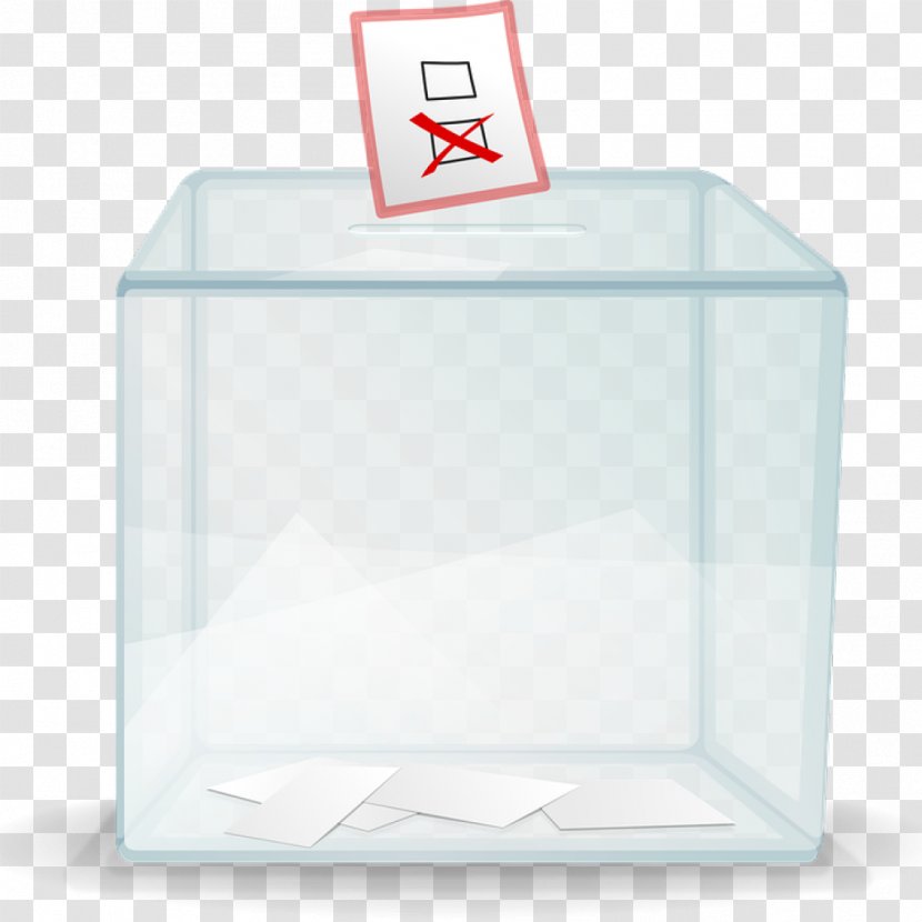 Ballot Box Opinion Poll Rasmussen Reports Voting - Material Transparent PNG