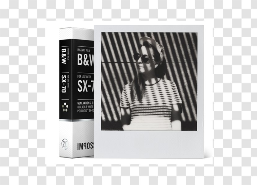 Polaroid SX-70 Photographic Film Originals Black And White Camera - Laboratory - Sx70 Transparent PNG