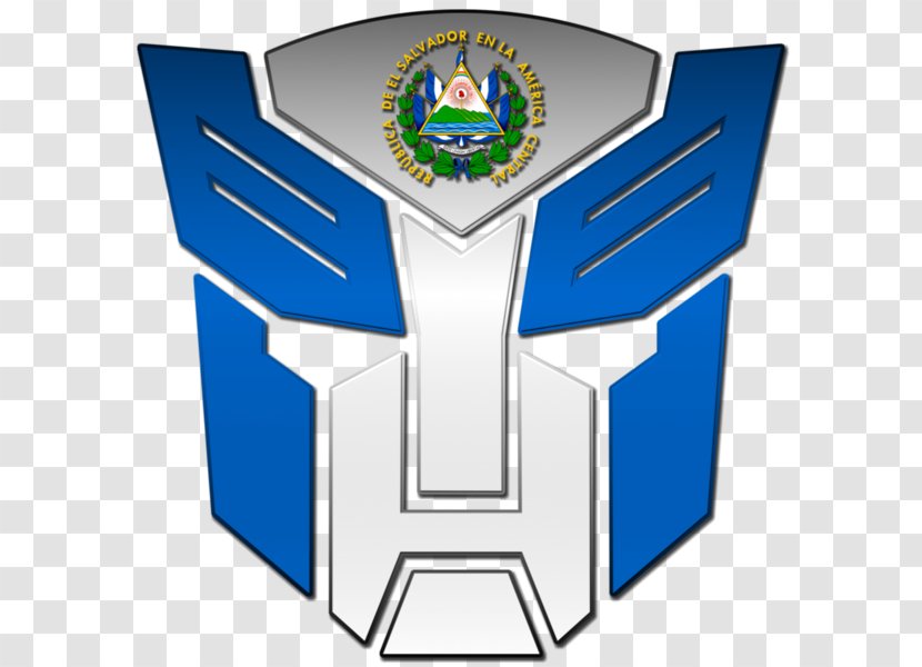 Logo Flag Of El Salvador Optimus Prime Autobot - Decepticon - Autobots Transparent PNG