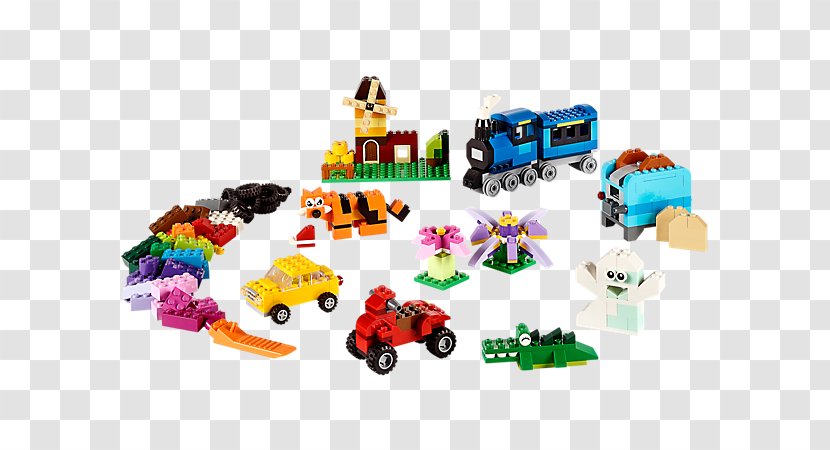 Amazon.com LEGO 10696 Classic Medium Creative Brick Box 10698 Large Toy - Educational Toys - Lego Ideas Transparent PNG