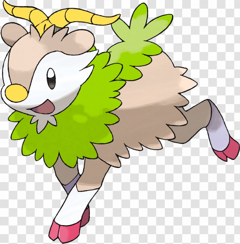 Pokémon X And Y Sun Moon Skiddo Pokédex - Pokedex - Pokmon Transparent PNG