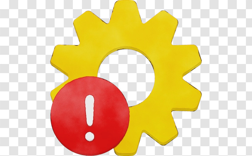 Yellow Symbol Meter Transparent PNG