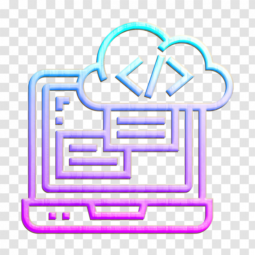 Programming Icon Laptop Icon Database Management Icon Transparent PNG