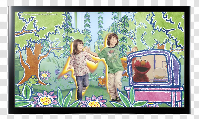 Kinect Sesame Street TV Xbox 360 Elmo Workshop - Painting Transparent PNG