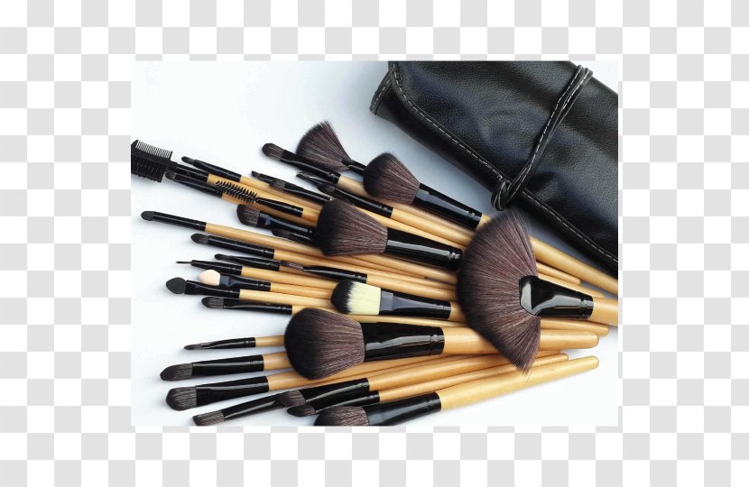 Makeup Brush Cosmetics Make-up Brocha - Tool - Logo Transparent PNG