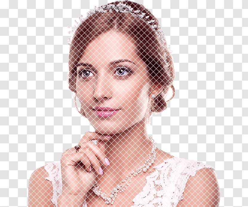 Eyebrow Hairdresser Hairstyle Glamour - Heart - Blonde Bride Transparent PNG