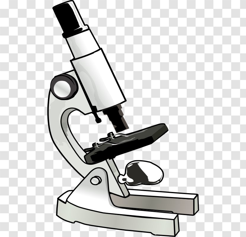 Optical Microscope Clip Art - Scientific Instrument - Picture Of Transparent PNG