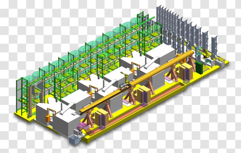 Flexible Manufacturing System Machine Tool - Modularity - Mahram Group Transparent PNG