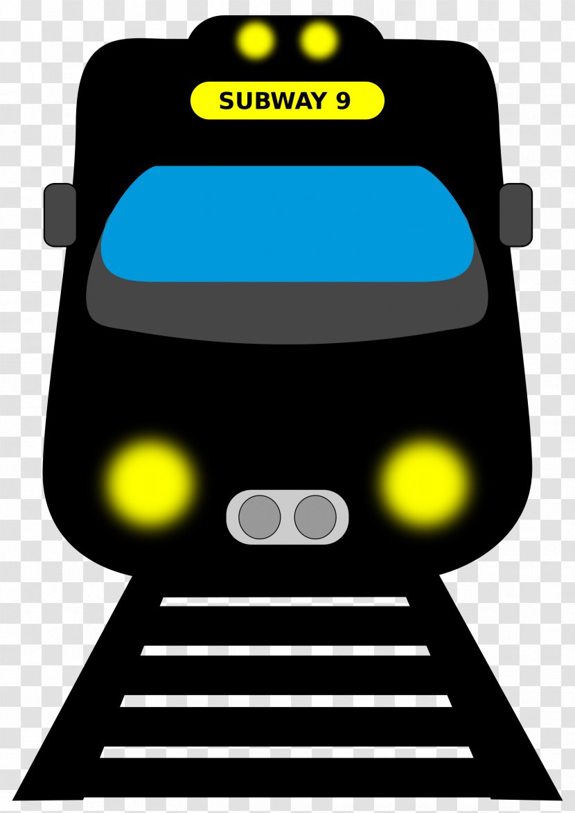 Rapid Transit Subway Clip Art - Public Domain - Logo Transparent PNG