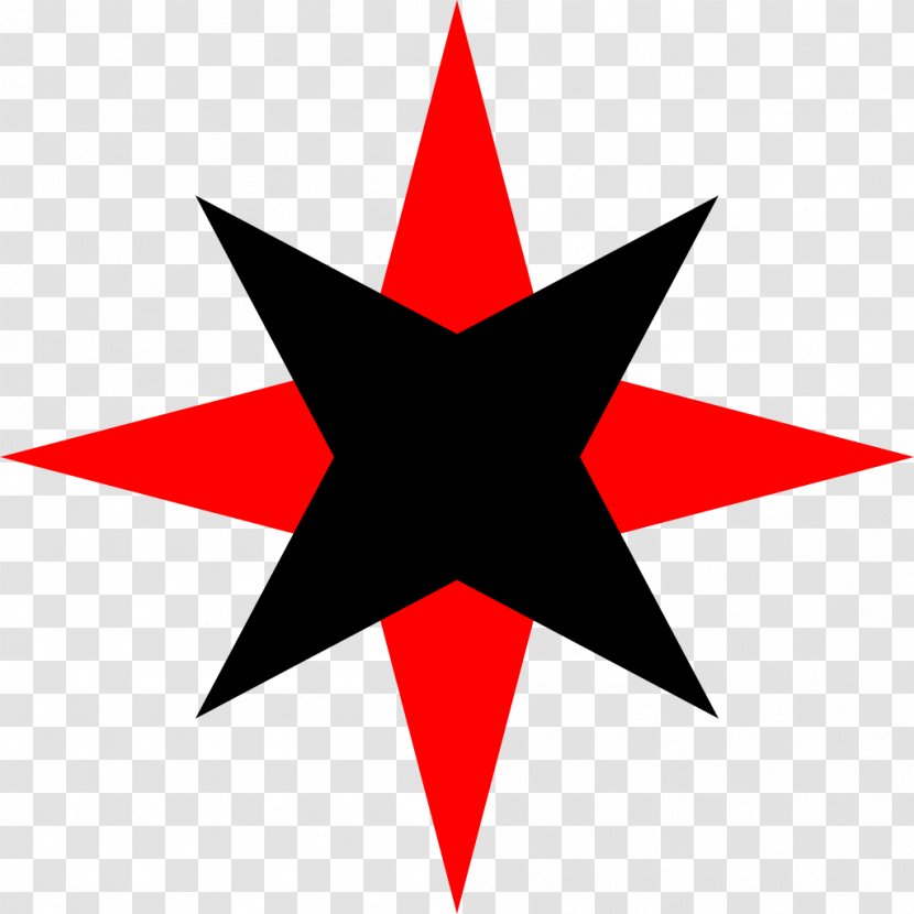 Quakers Star Polygons In Art And Culture Symbol Religion - Red - Watercolor Transparent PNG