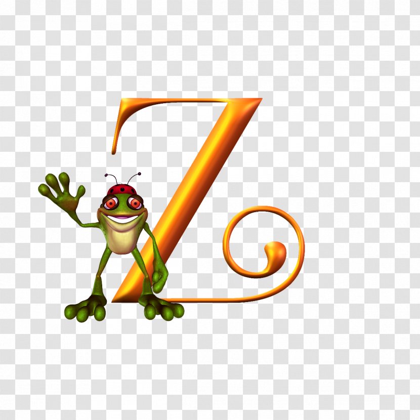 Tree Frog Letter Alphabet Text - Reptile Transparent PNG