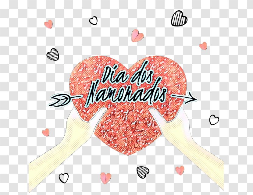 Love Background Heart - Valentines Day Text Transparent PNG