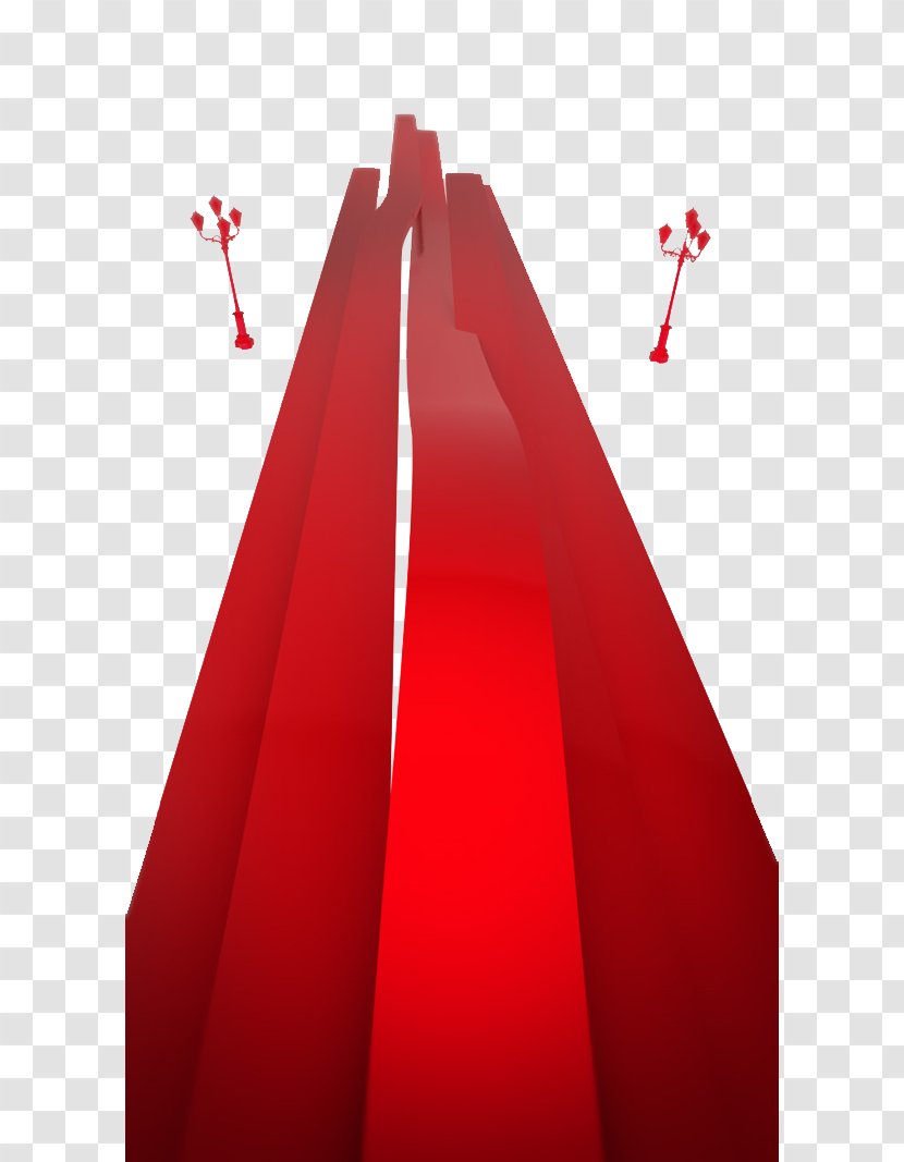 Red Carpet - Product Design - Street Light Transparent PNG