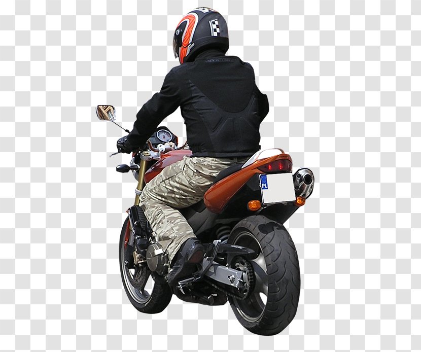 Car Motorcycle Helmet Scooter Bicycle - Engine - Back Transparent PNG