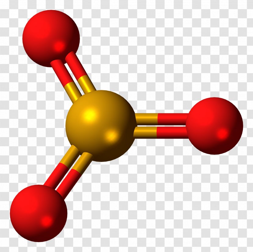 Selenium Trioxide Sulfur Dioxide Ball-and-stick Model - Chemistry Transparent PNG