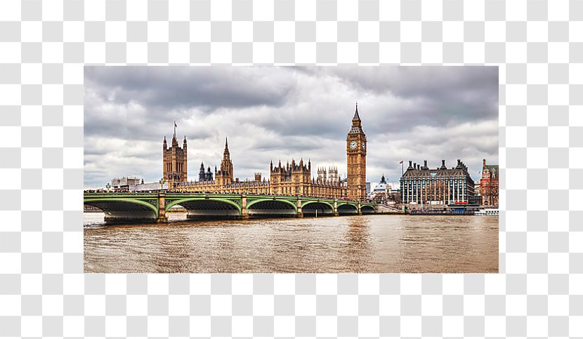 Big Ben Palace Of Westminster Stock Photography - Panorama - Uk Transparent PNG