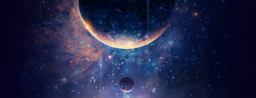 Earth Designer Creativity - Starlight Moon Background Transparent PNG