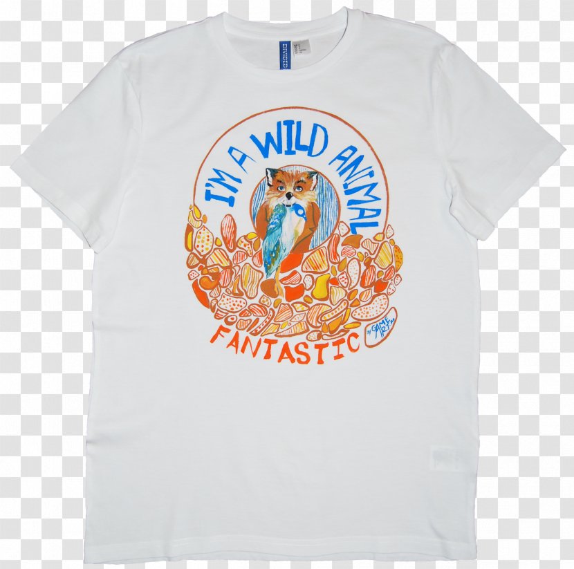 T-shirt Sleeve Bluza Font - Mr Fox Transparent PNG
