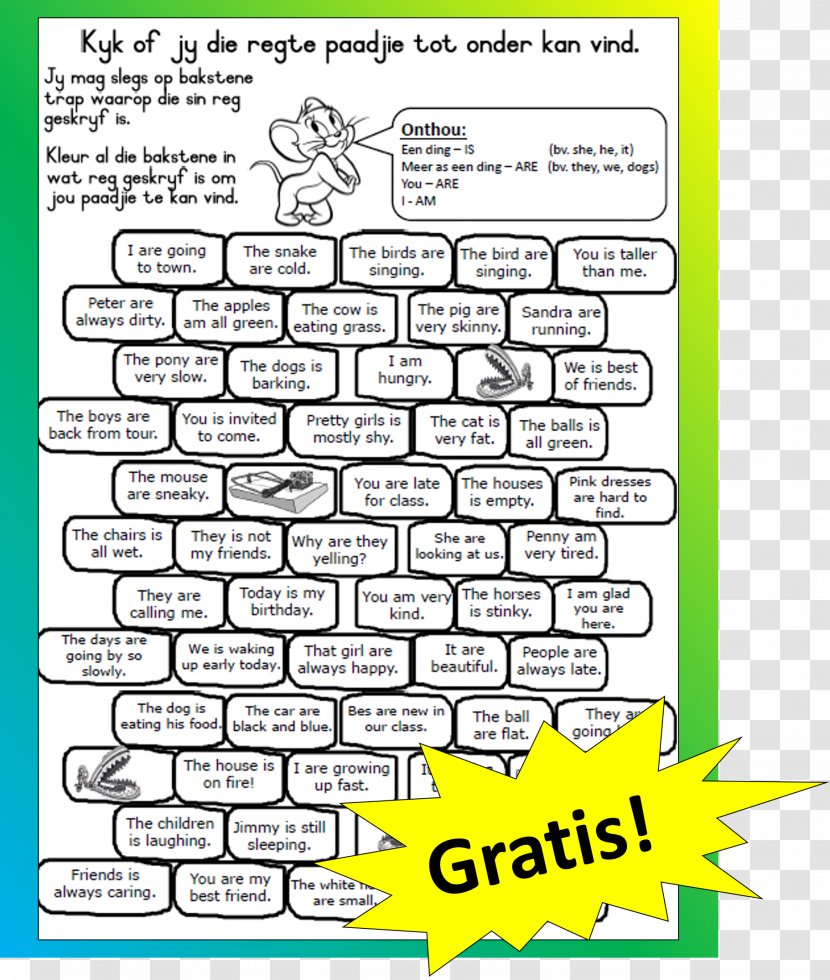 Lesson Plan Afrikaans English Worksheet - Best - Bied Transparent PNG