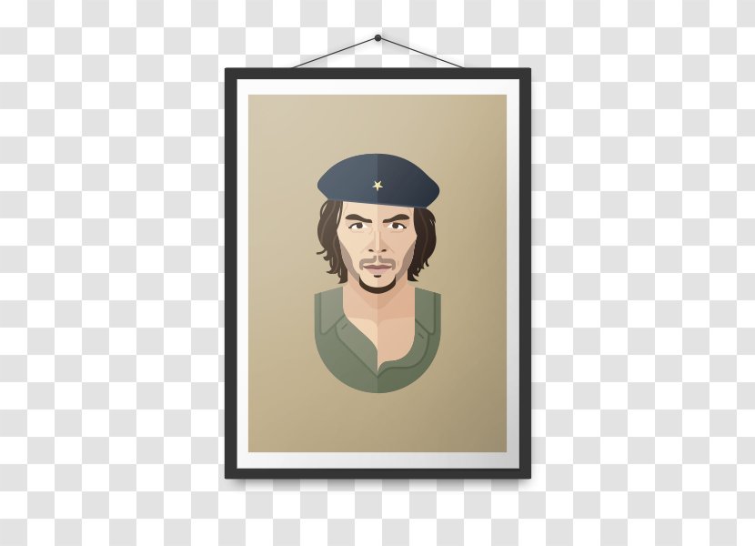 Che Guevara In Fashion Poster - Standard Paper Size Transparent PNG