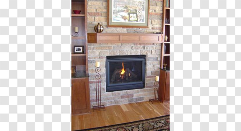 Wood Stoves Hearth Floor - Fireplace Mantel Transparent PNG