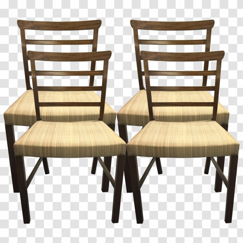 Table Chair - Outdoor Furniture - Mahogany Transparent PNG