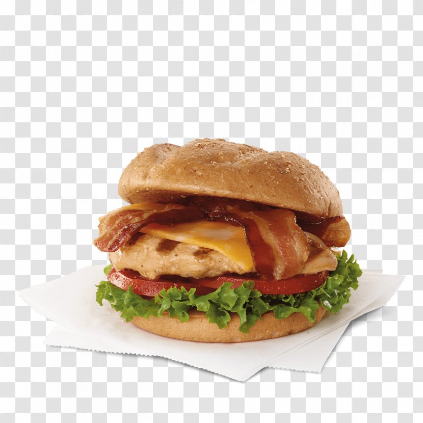 Chicken Sandwich Club Nugget Barbecue Bacon - Food Transparent PNG