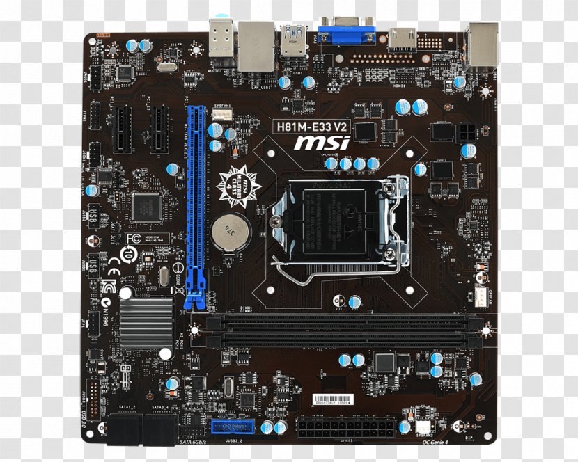 Graphics Cards & Video Adapters Motherboard LGA 1150 MicroATX CPU Socket - Computer Accessory Transparent PNG