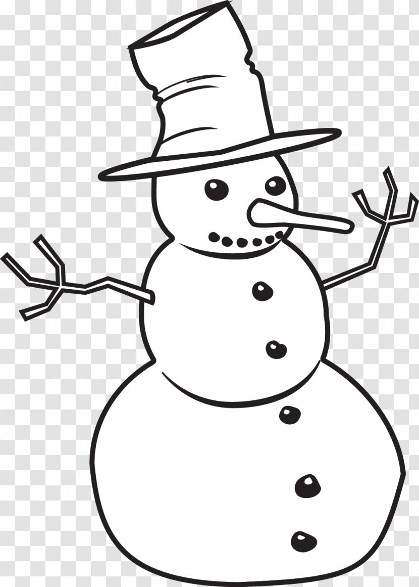 Snowman Clip Art - White Transparent PNG