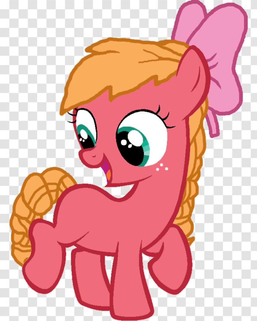 Candy Apple Pinkie Pie Caramel Pony Applejack - Silhouette - Redish Vector Transparent PNG