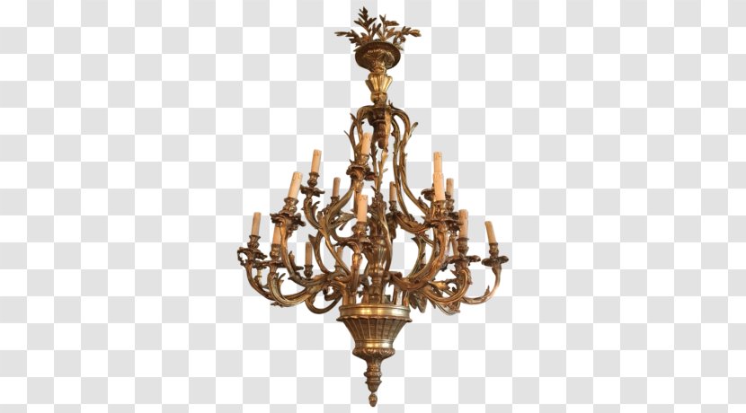 Chandelier Bronze Light Fixture Wrought Iron - Lighting Transparent PNG