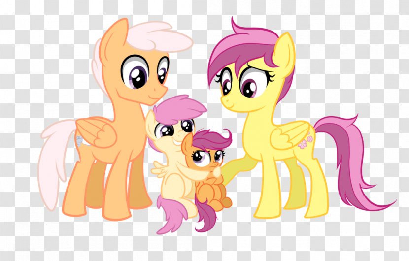 Pony Scootaloo Rainbow Dash Fluttershy Twilight Sparkle - Silhouette - Family Transparent PNG