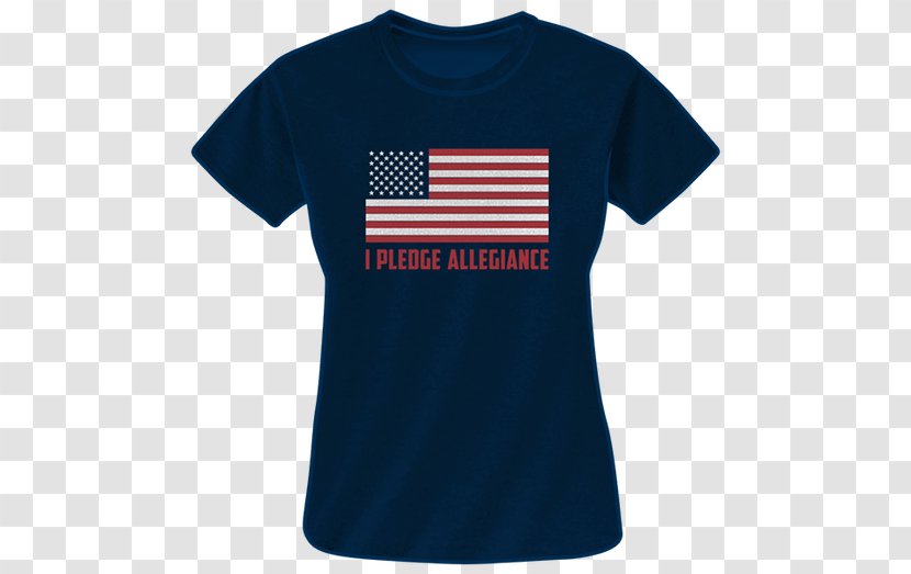 T-shirt United States Sleeve Pledge Of Allegiance - Tshirt Transparent PNG
