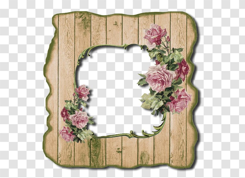 Floral Design Cut Flowers Picture Frames Rectangle - Flora - Flowerpot Transparent PNG