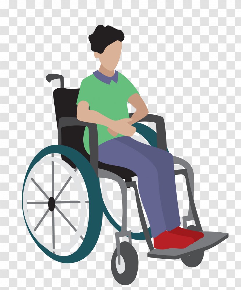 Wheelchair Computer File - Health - Vector Material Transparent PNG