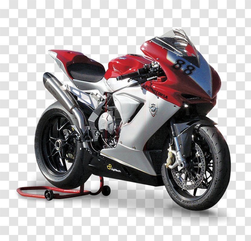 Exhaust System Car Motorcycle MV Agusta Brutale Series - Fairing Transparent PNG
