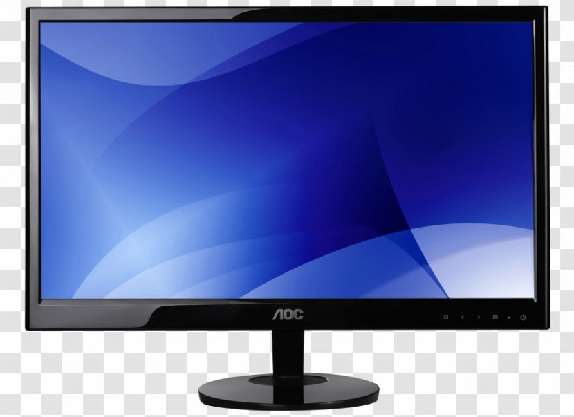 AOC International LED-backlit LCD Computer Monitors Backlight E950Swn - Liquidcrystal Display - Widescreen Transparent PNG