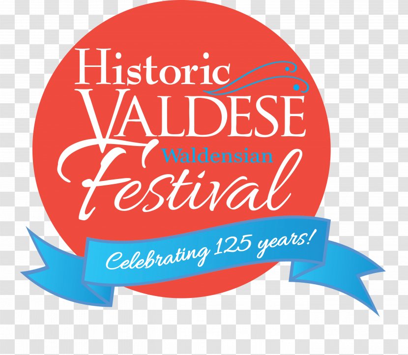 Logo Waldensian Festival Brand Font United States Of America - Downtown Switzerland Transparent PNG