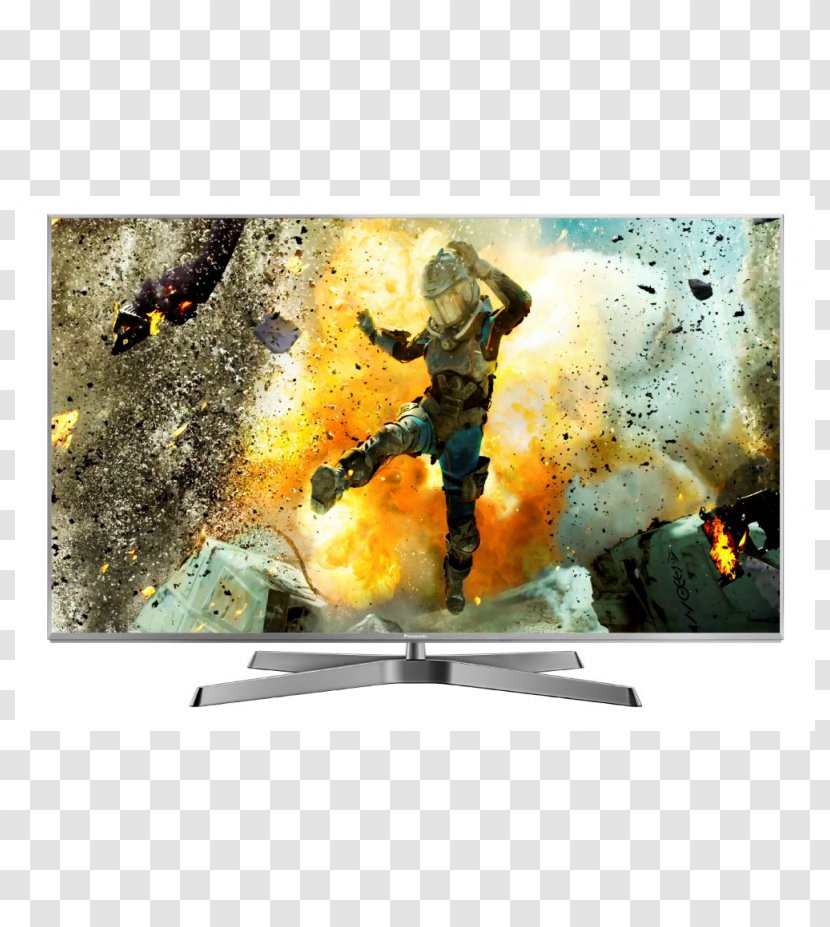 Ultra-high-definition Television 4K Resolution Smart TV LED-backlit LCD - Advertising - Ultra Sound Transparent PNG