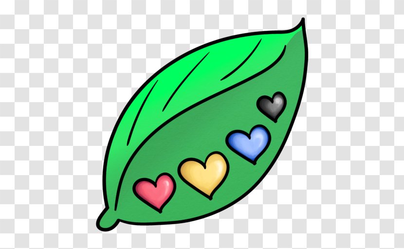 Clip Art Leaf Heart Special Olympics Area M - Grass Transparent PNG