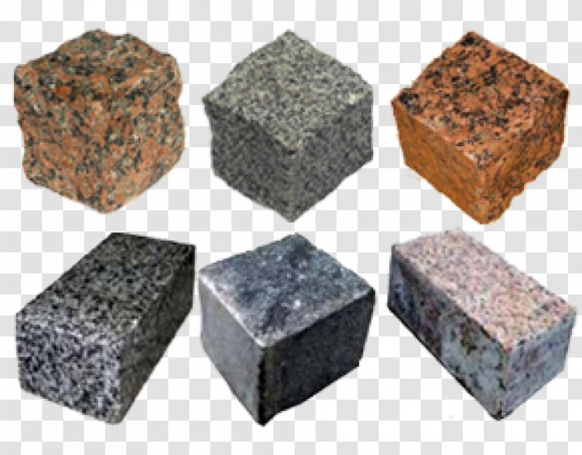 Granite Sett Tile Stone Paver Transparent PNG