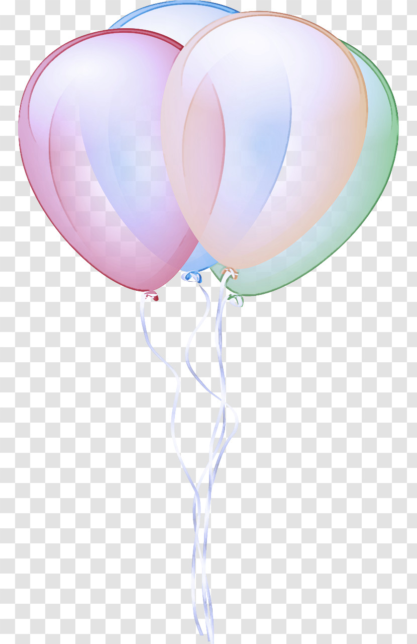 Balloon Party Supply Pink Heart Transparent PNG
