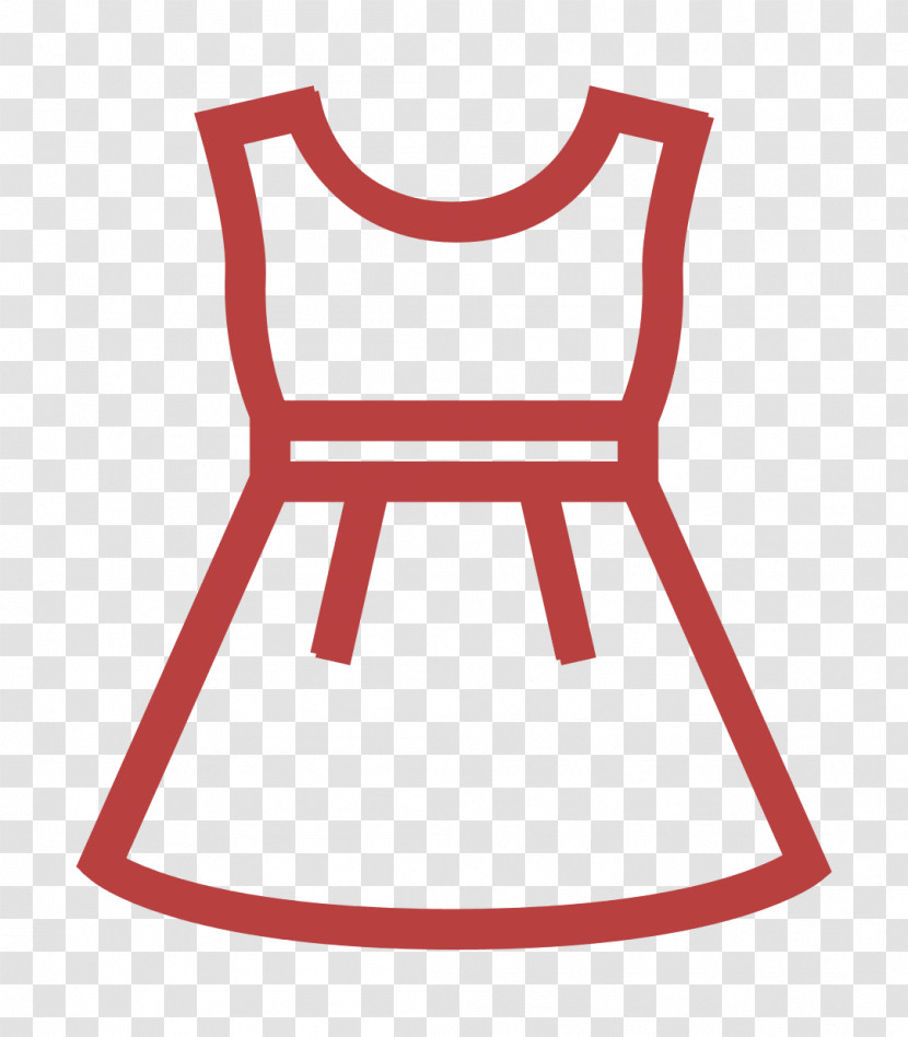 Dress Icon Fashion Elements Icon Transparent PNG