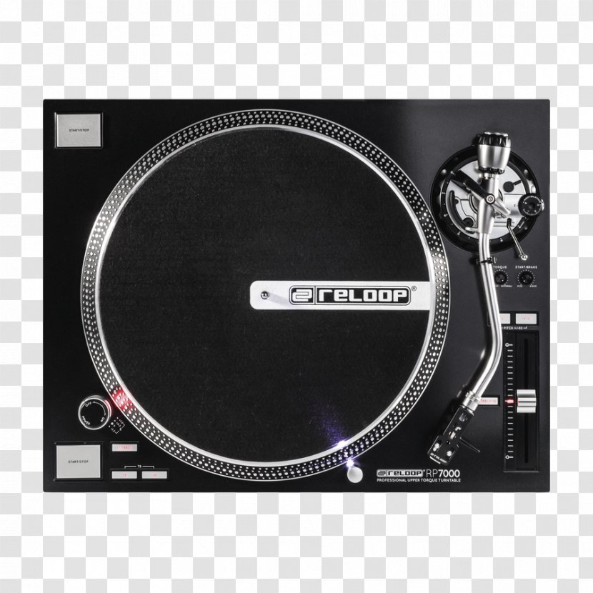 Turntablism Disc Jockey Reloop RP-8000 Direct-drive Turntable Phonograph Record - Serato Audio Research Transparent PNG