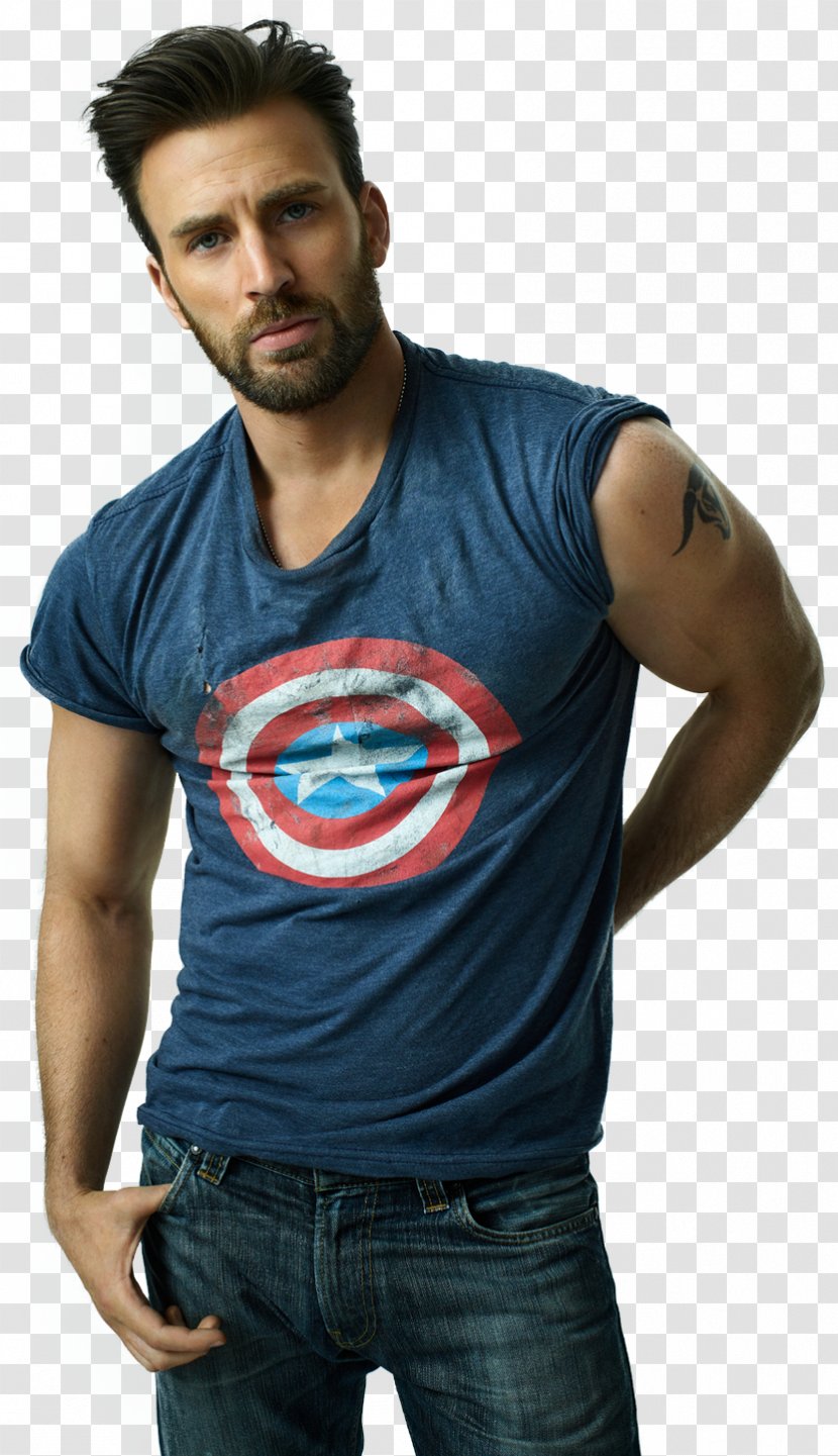 Chris Evans Captain America: The First Avenger Actor - Male - Free Download Transparent PNG