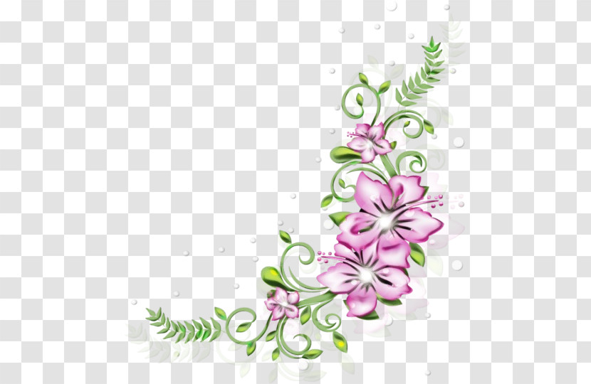 Floral Design Transparent PNG