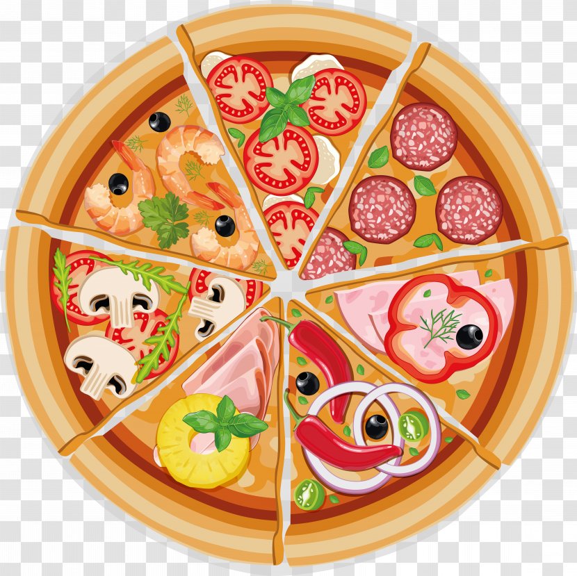 Pizza Vector Graphics Royalty-free Illustration Salami Transparent PNG