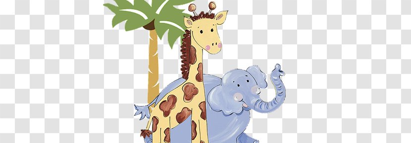 Giraffe Baby Zoo Animals Jungle Clip Art - Fictional Character Transparent PNG