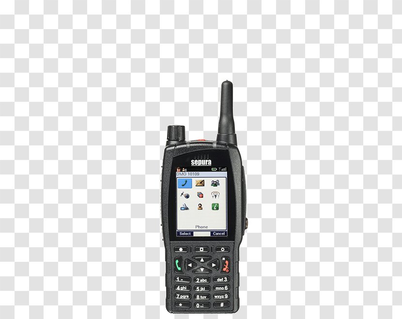 Feature Phone Terrestrial Trunked Radio Two-way Sepura - Digital Mobile Transparent PNG