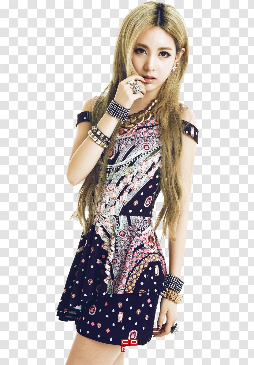 Qri T-ara Model - Silhouette - Frame Transparent PNG